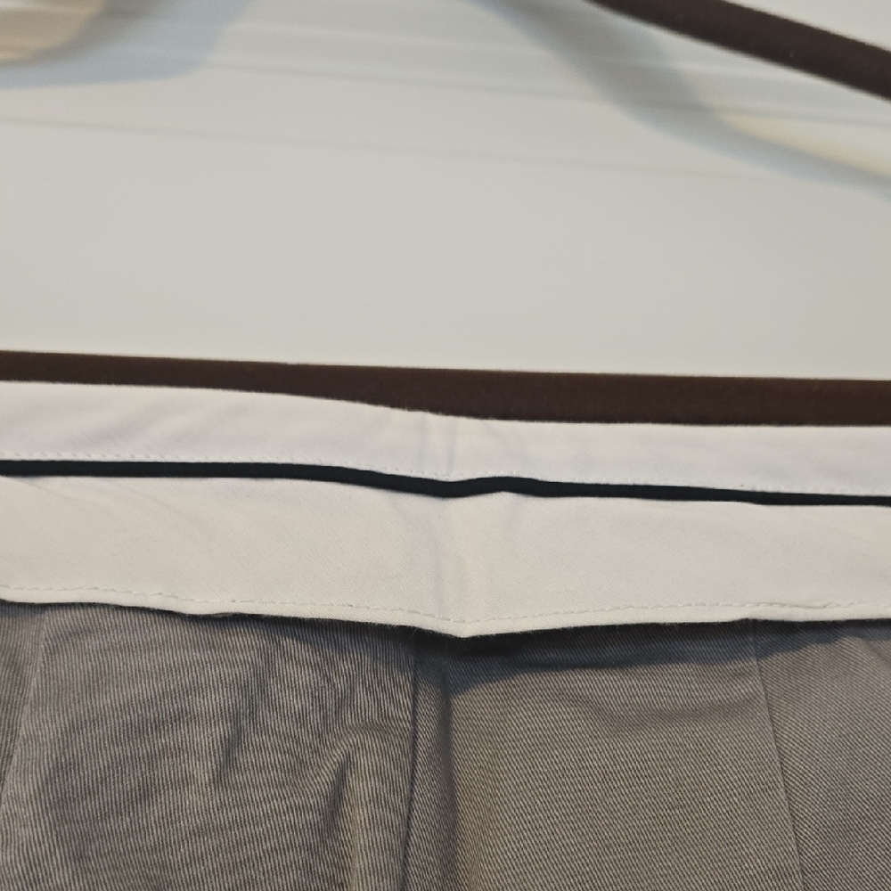 Target Wild Fable Gray Pants with White And Black Trim. Size 00. NWT - Picture 12 of 16